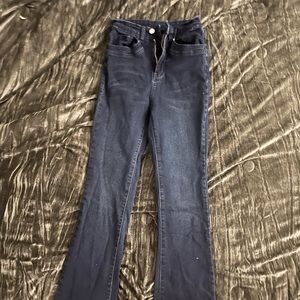Bell Bottom High Waist Jean